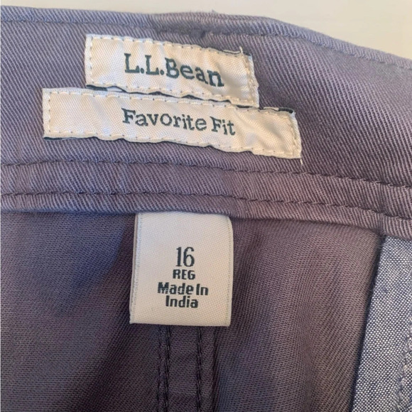 🌼 Women’s L.L. Bean Chino Pants - Size  16 - Favourite Fit Style 🌼 - Picture 3 of 9